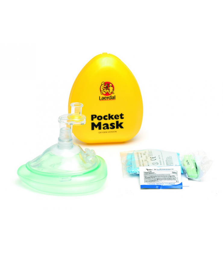 Laerdal Pocket Cpr Mask With O Inlet